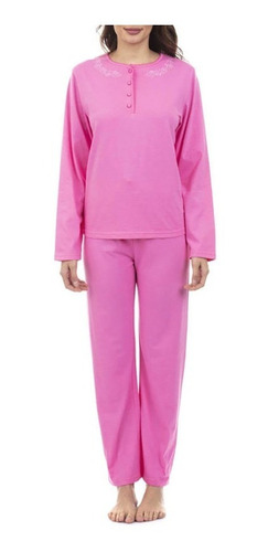 Pijama Cotton Unicolor Lady Genny 