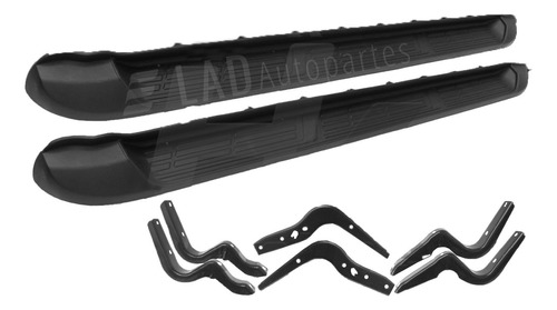 Set De Pisadera Lateal Para Hilux Srv Revo 2021 Al 2023