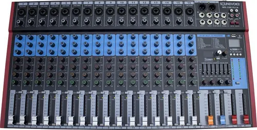 comprar Mesa Som Soundvoice Ms-162 Plus 16 Canais Analógica
