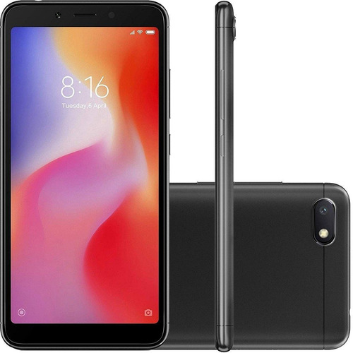 Celular Redmi 6 64gb 3gb Ram Original Preto