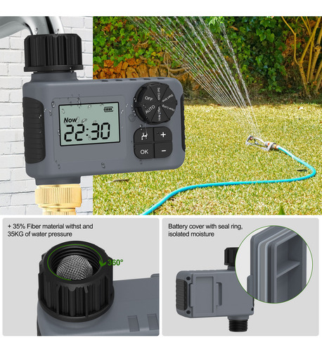 Ff Temporizador Riego Automático: Riego Neto Con Sensor L