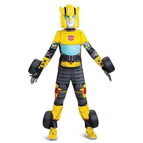 Transformers Kids Bumblebee Converting Disfraz