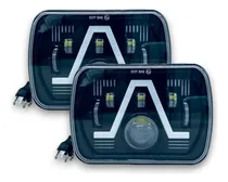 Comprar Juego Opticas Faros Led 7 Pulgadas Rectangular A-vip