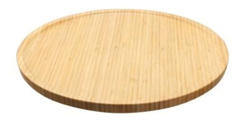 Tabla Giratoria Para Mesa Lazy Susan De Bamboo Bambu 34.5cm