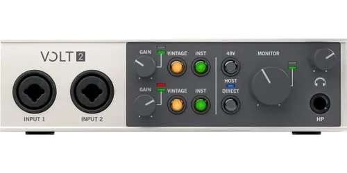 Interfaz De Audio Usb Ua Volt 2 Para Grabación, Podcasting Y