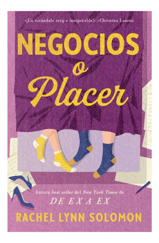 Negocios O Placer, De Rachel Lynn Solomon. Editorial Titania, Tapa Blanda En Español, 2024