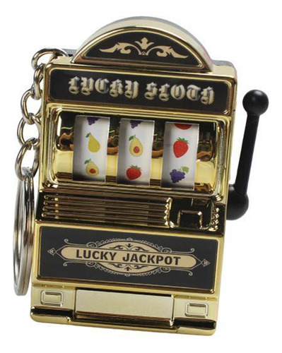 6 Mini Slot Machine Chaveiro Charme Presente Do Dia Dos Ouro