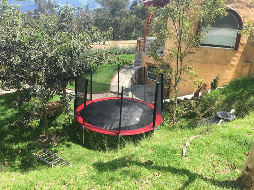 Saltarín-trampolin Con Escalera 8, 12 Y 15 Pies