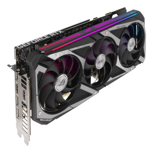 Imagen 3 de 9 de Tarjeta de video Nvidia Asus ROG Strix GeForce RTX 30 Series RTX 3060 ROG-STRIX-RTX3060-O12G-GAMING OC Edition 12GB