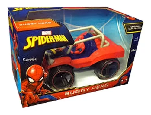 Carrinho Controle Remoto Homem Aranha Web Crasher Candide 5842