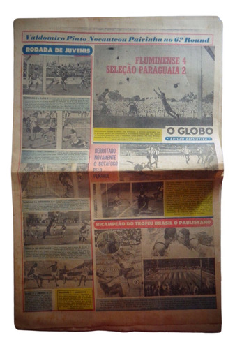 Jornal O Globo Edição Esportiva Novembro 1963*