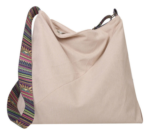 -bolso De Mano Tipo Hobo For Mujer, Bandolera Grande