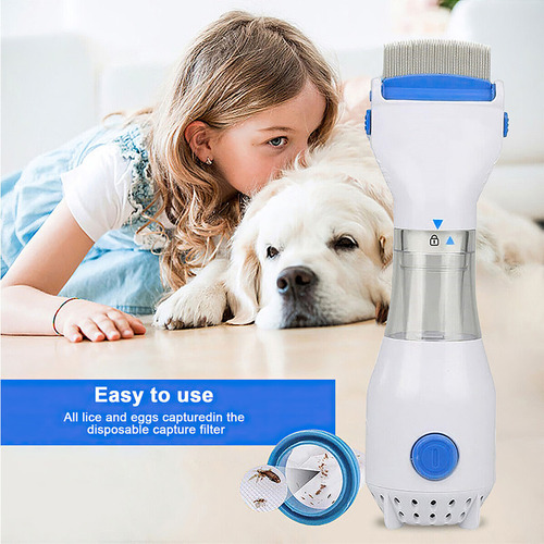Piojos Electrónicos Fine Comb Para Piojos, Liendres, Pulgas