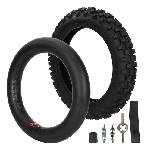 2.50-10 Tire And Inner Tube With Tr87 Valve Stem For Xr50 C.