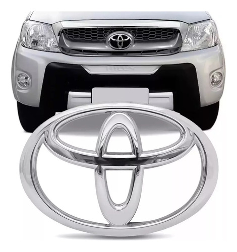 Emblema Grade Dianteira Toyota Hilux Sw4 2012 2013 2014 2015