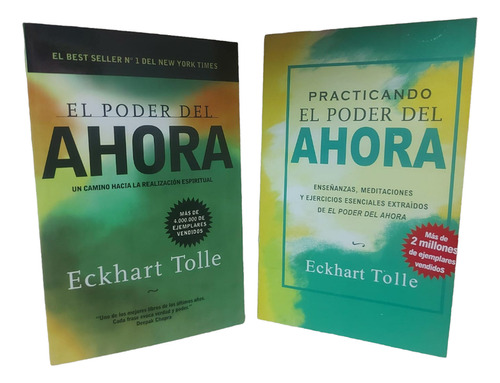 Libros El Poder Del Ahora + Practicando El Poder Del Ahora