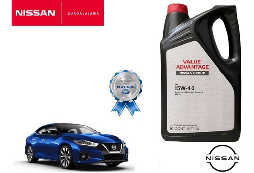 5l Aceite Nissan Mineral Value Advantage 15w40 Maxima 2023