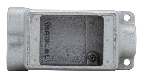 Condulet Fscc Rectangular De 1/2 (12.7mm) Crouse Hinds Fscc1