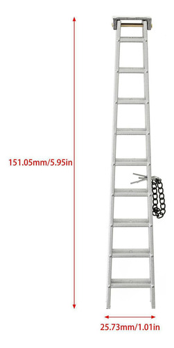 Accesorio 1/10 Rc Para Coche, Miniescaleras, De Simulación,