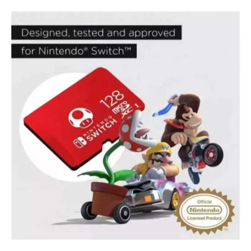 Nck Tarjeta De Memoria Microsdxc De 128 Gb Para Nintendo