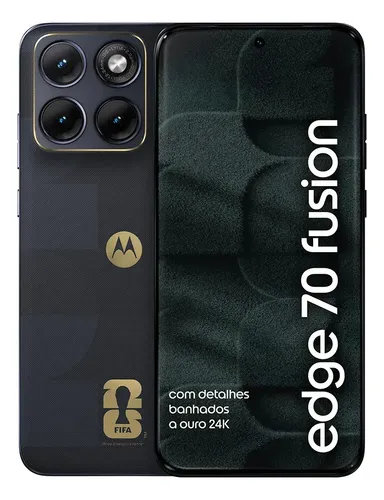 Smartphone Motorola Edge 70 Fusion 5g Fifa World Cup Collection - 256gb 24gb (8gb Ram + 16gb Ram Boost), 50mp Extreme Amoled