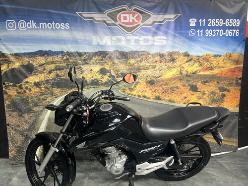 Honda Cg 160 Fan 2024 Preta