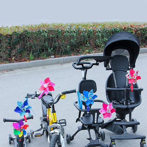 Para Bicicleta Para Niños, Molinete Para Manillar De Flor