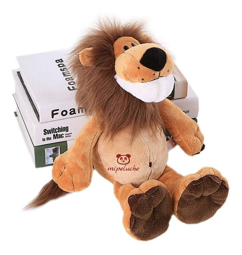 Imagen 2 de 4 de León De Peluche Importado Original Leoncito Leones