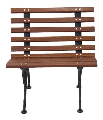 Banco Jardim Praça Madeira Ferro Tamandua 70cm Poltrona