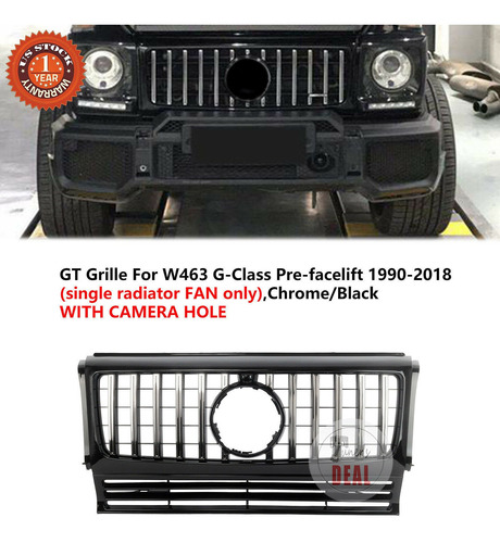 Gt Grille Fit Mercedes Benz W463 G-class Wagon 1990-2018 Td1