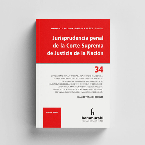 Jurisprudencia P De La Cor Sup De Just De La Nación, T. 34