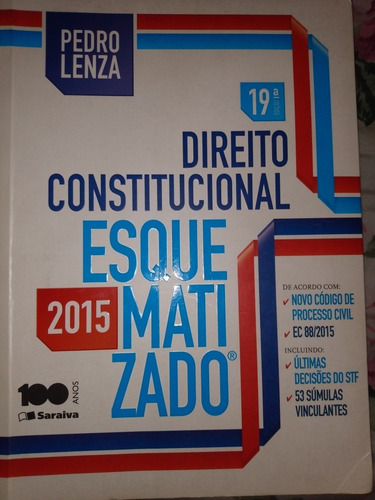 Livro Direito Constitucional Esquematizado - 19° Ed.