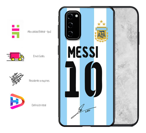 Funda Para Samsung S20/s20lite/s20ultra Rey Mesii Samsung S20 Mesi Argentiina