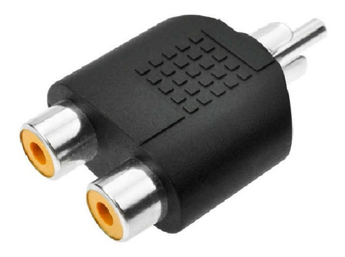 Convertidor De Audio Plus 3.5 A Dos Rca Hembras