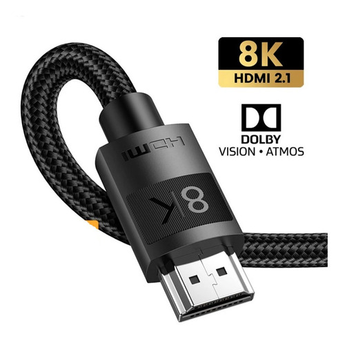 Cable Hdmi 2.1 Max Resolucion 8k Compatible Ps5 Y Xbox X (Reacondicionado)
