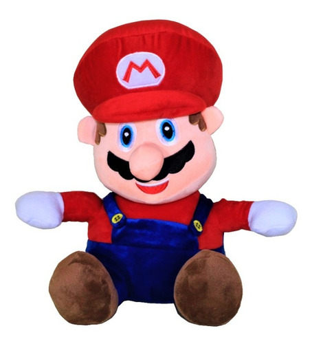 Mario Bros Peluche Hipoalergénico 35 Cm