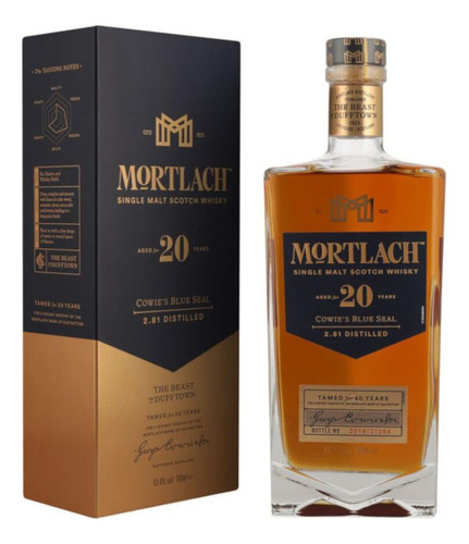 Pack De 2 Whisky Mortlach 20 Years 700 Ml
