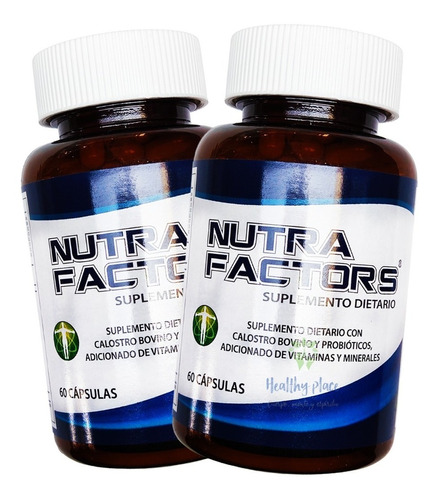 Nutra Factors Calostro Bovino 2 Tarros - L a $1