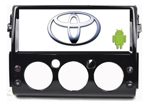 Android Toyota Fj Cruiser 2007-2020 Gps Touch Mirror Link Hd