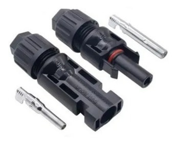 Conector Empalme Mc4 Para Paneles Solares X Par