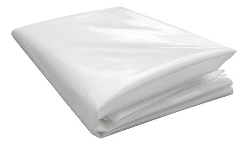 Filme Leitoso 8x80m 200 Micras Plastico Para Horta