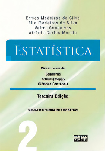 Estatística, De Murolo Carlos. Editora Atlas Em Português