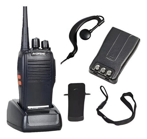 Kit 2x Rádio Comunicadores Profissional Segurança Distancia Radio 02 Unid 400-470mhz