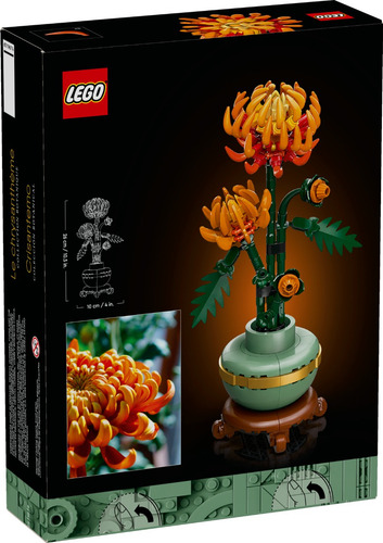 Lego Icons 10368 Set De Construcción Floral: Crisantemo