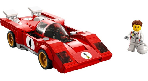 Figura Para Armar Lego 1970 Ferrari 512 M Speed Champions Cantidad De Piezas 291