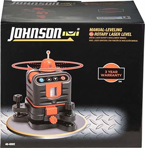 Johnson Level Tool 40 6502 Nivel Laser Giratorio,