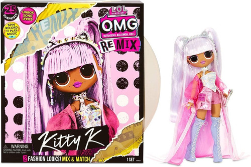Nova Lol Surprise Omg Remix Kitty K 25+ Surpresas Candide