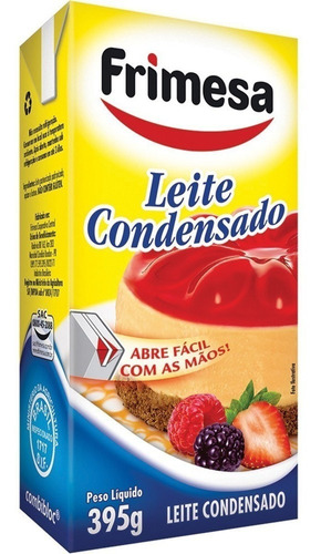 Leite Condensado Frimesa 395g Tradicional Caixa C/27und