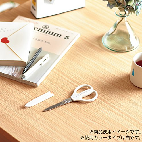 Saxa Glueless Scissors, White, 3d Blade, Symmetrical Ha...