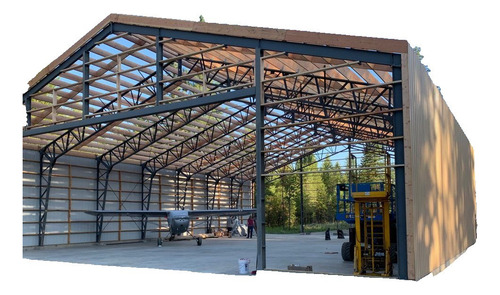 Construcción Modular Estructura Metálica Llave En M X Mts2